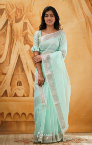 Elegant Organza Banarasi Saree